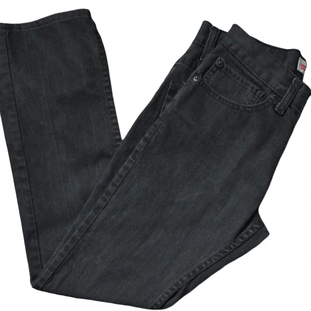 Levi's 511 Slim Fit Jeans Black Stretch Denim‎ Men's 28x28 Dark Wash Classic